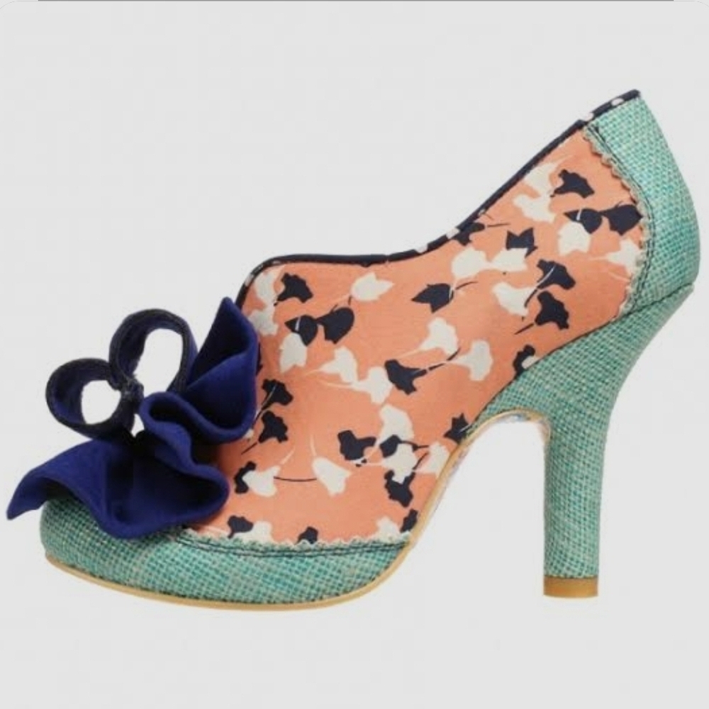 Irregular Choice Mutiny Floral Pumps, Size 37